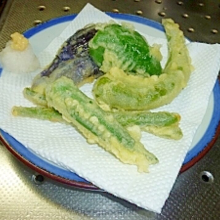 夏野菜の天ぷら レシピ 作り方 By Tententen48 楽天レシピ